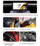LBC Moto E1 5 inch motorcycle navigation system with Apple CarPlay Android Auto IPS display Lite and Elite models with remote camera TPMS