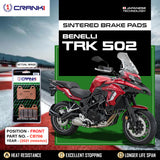 CRANK1 Sintered Front Brake Pads CB706 for Benelli TNT 899 2007-2015 Motorcycle Brake Pads