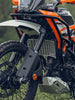 Legundary Custom KTM ADV 390 2025 vector radiator grill silver aluminium engine guard protector