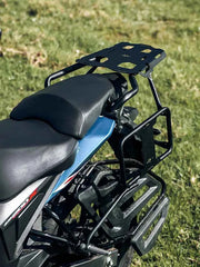Legundary Custom CB200X NX200 Poseidon saddlestay with carrier mild steel black luggage rack touring accessory