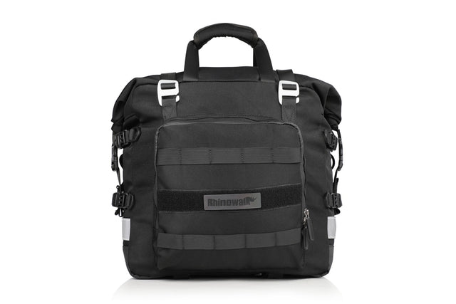 MOTO VANGUARD MT2040 Polyester Motorcycle Side Bag Black for Touring