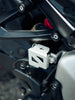 Legundary Custom Casque Rear Oil Cap for Bajaj Pulsar NS400Z Silver Aluminium CNC Engine Oil Cover