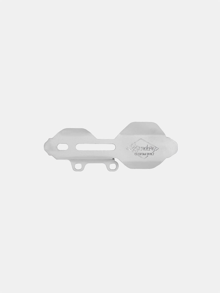 Legundary Custom Himalayan Master Cylinder Guard Stainless Steel Silver Royal Enfield Brake Protection Cover