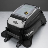 BBG RidePro Sport 8L motorcycle tank bag with touchscreen phone pocket