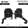 BOBO BM4M jaw grip bike phone holder motorcycle mobile mount black secure handlebar smartphone holder