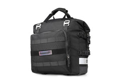 MOTO VANGUARD MT2040 Polyester Motorcycle Side Bag Black for Touring