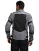 Royal Enfield Explorer V4 Print Class A Riding Jacket in Aurora Green, Red and Grey