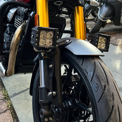 Hyperrider Triumph Speed 400 Fog Light Clamp Auxiliary Light Mount