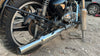KP Racing INDORI Exhaust SS304 Stainless Steel Dug Dug Sound Silencer for Royal Enfield Bullet 350 Classic 350 Thunderbird 350 Electra 350