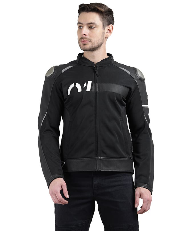 Royal Enfield Phoenix Class AA Black Riding Jacket