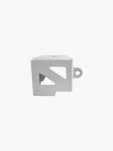 Legundary Custom Casque Rear Oil Cap for Bajaj Pulsar NS400Z Silver Aluminium CNC Engine Oil Cover