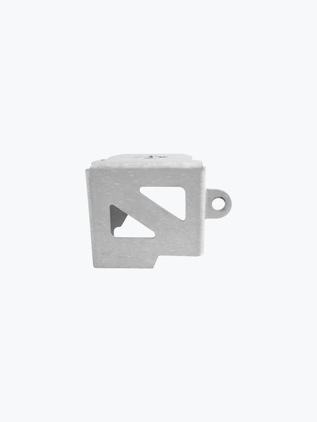 Legundary Custom Casque Rear Oil Cap for Bajaj Pulsar NS400Z Silver Aluminium CNC Engine Oil Cover