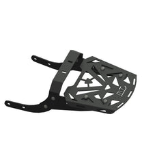 Moto Torque RAFTER heavy duty motorcycle back carrier with top plate for luggage and touring