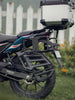 Legundary Custom CB200X NX200 Poseidon saddlestay with carrier mild steel black luggage rack touring accessory