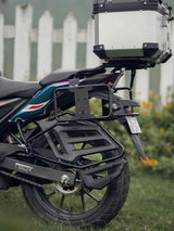 Legundary Custom CB200X NX200 Poseidon saddlestay with carrier mild steel black luggage rack touring accessory