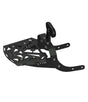 Moto Torque RAFTER heavy duty motorcycle back carrier with top plate for luggage and touring