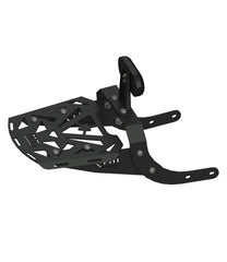 Moto Torque RAFTER heavy duty motorcycle back carrier with top plate for luggage and touring