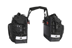 MOTO VANGUARD MT2040 Polyester Motorcycle Side Bag Black for Touring