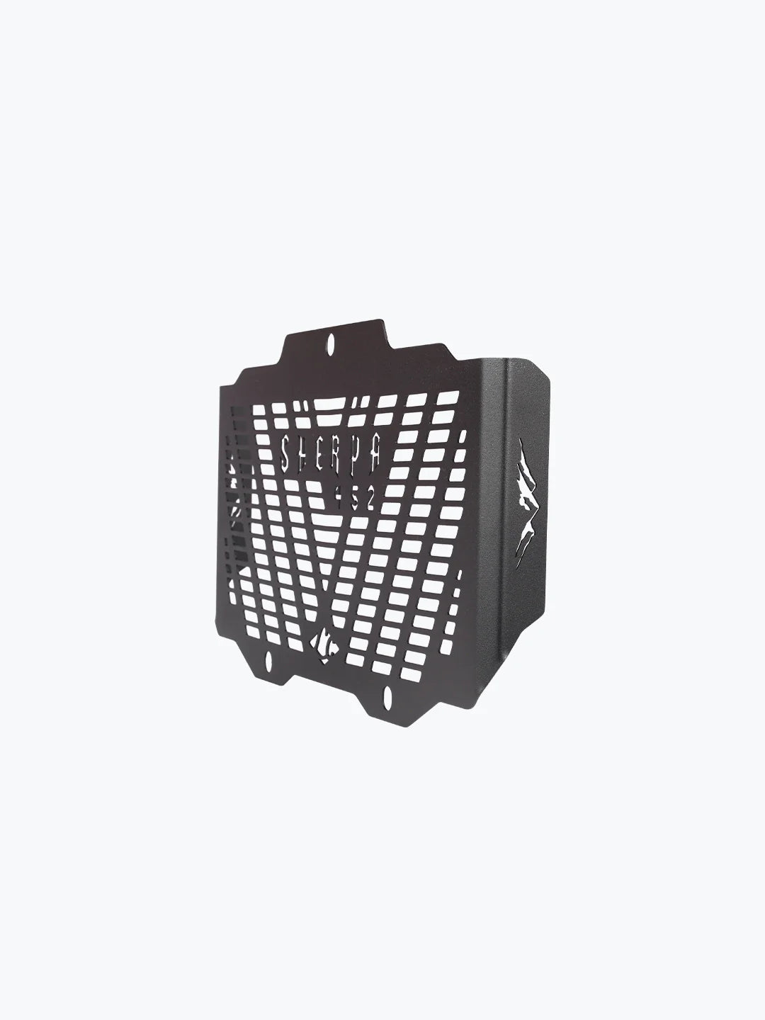 Legundary Custom Sherpa radiator grill for Royal Enfield Himalayan 450 black mild steel radiator guard