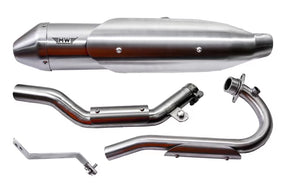Motowings Thrasher exhaust Hero Xpulse performance SS304 aggressive slip on exhaust BS4 BS6 Rally Pro