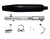 Motowings Magnetor Black Performance Exhaust for Royal Enfield Meteor 350 and Classic 350 Reborn BS6 J Platform