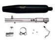 Motowings Magnetor Black Performance Exhaust for Royal Enfield Meteor 350 and Classic 350 Reborn BS6 J Platform