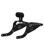 Moto Torque RAFTER heavy duty motorcycle back carrier with top plate for luggage and touring