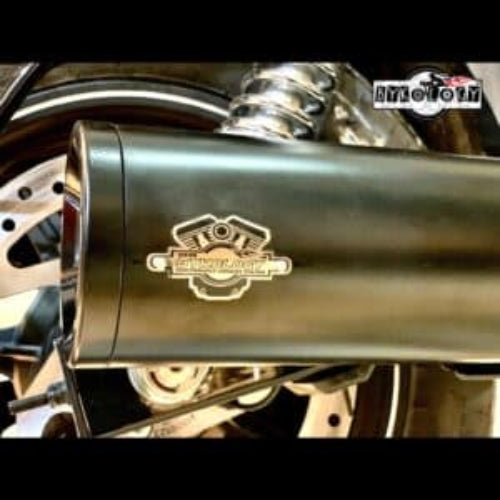 Rhino Racing Long Blast Performance Exhaust for Harley-Davidson Street 750 and Street Rod