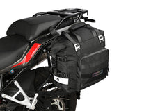 MOTO VANGUARD MT2040 Polyester Motorcycle Side Bag Black for Touring