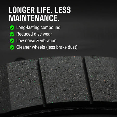 66BHP Street Pro Semi Ceramic Brake Pads for Husqvarna Vitpilen 250 Front & Rear