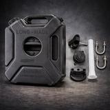 Black Motorcycle Fuel Storage Jerry Can 5 Liter
