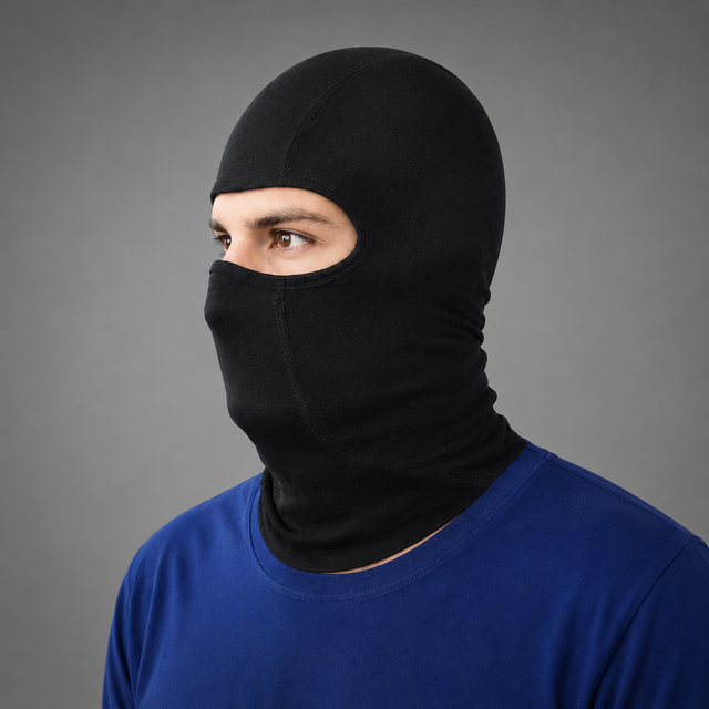 66BHP Performance Cotton Balaclava Breathable Motorcycle Face Mask Riding Head Cover for Bikers Cycling and Outdoor Sports