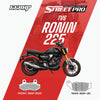 66 BHP Street Pro Semi Ceramic Brake Pads for TVS Ronin 225 front and rear