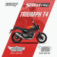 66 BHP Street Pro semi ceramic brake pads for Triumph T4