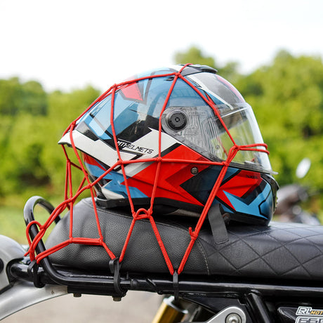 66BHP Stretch Cargo Net 15 x 15 Inch Red