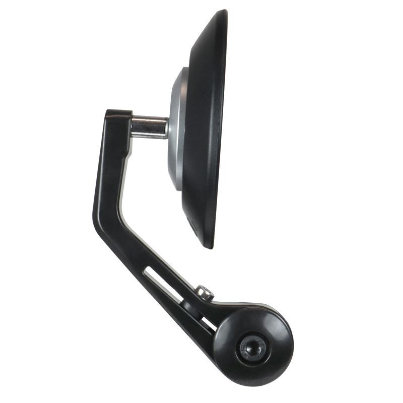 66BHP Vuma S2 Black CNC Bar End Mirrors Pair