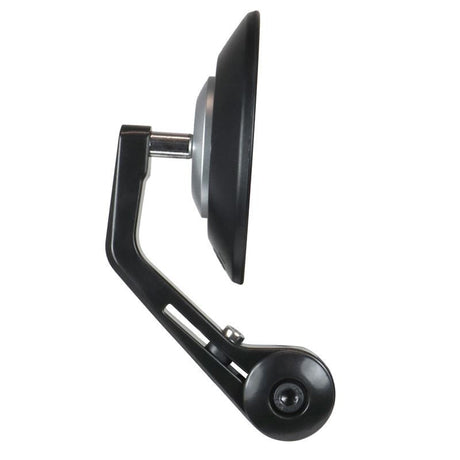66BHP Vuma S2 Black CNC Bar End Mirrors Pair