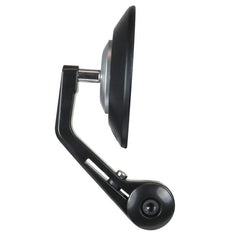 66BHP Vuma S2 Black CNC Bar End Mirrors Pair