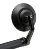 66BHP Vuma S2 Black CNC Bar End Mirrors Pair