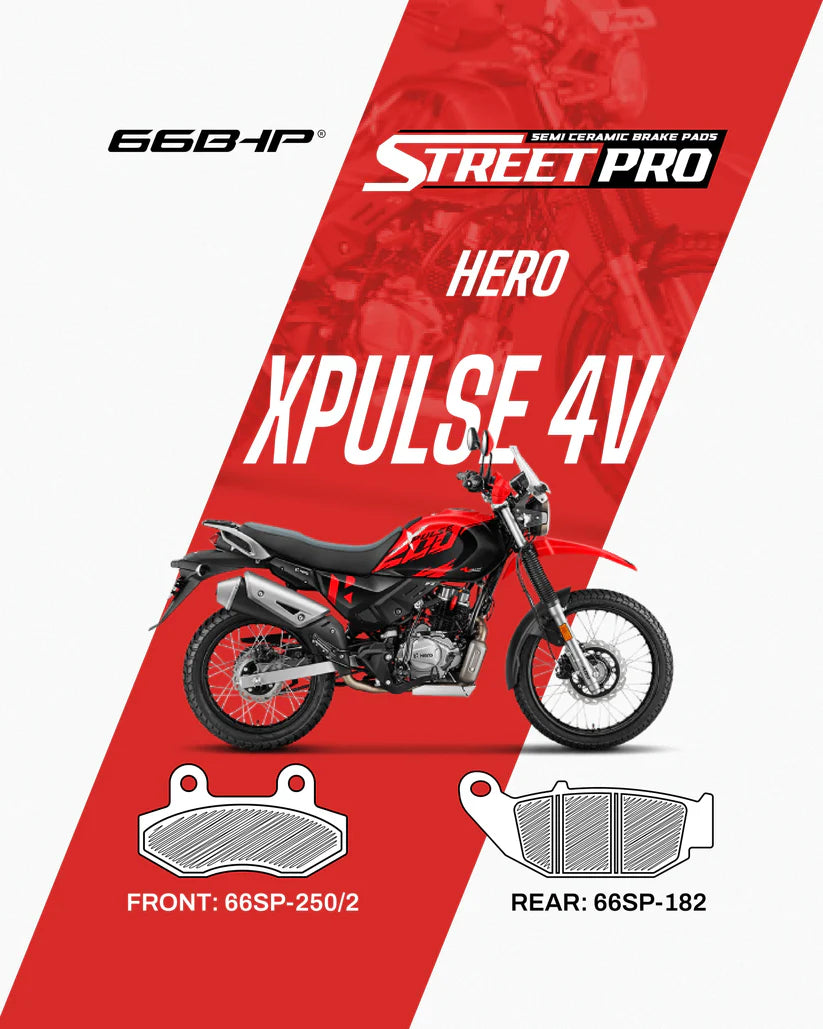 66 BHP brake pads Hero XPulse 200 4V