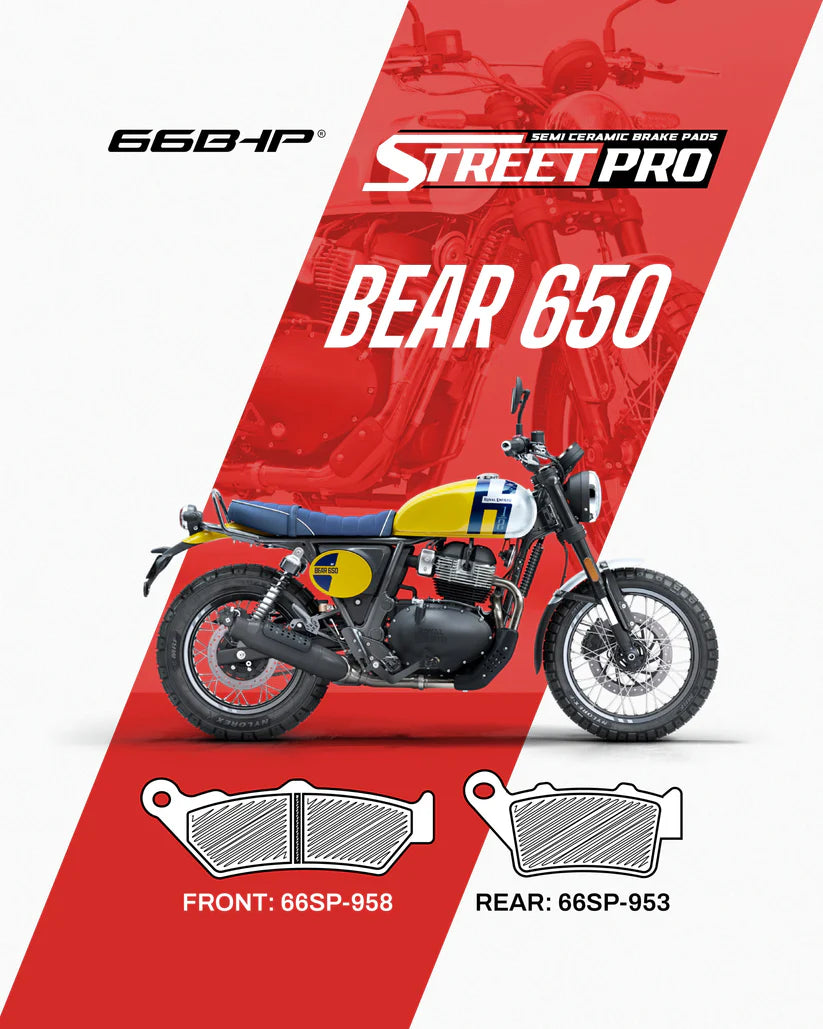66 BHP brake pads Royal Enfield BEAR 650