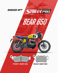 66 BHP brake pads Royal Enfield BEAR 650