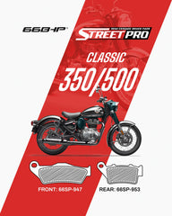 66 BHP brake pads Royal Enfield Classic