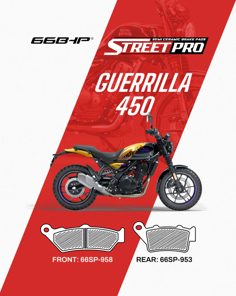 66 BHP brake pads Royal Enfield Guerrilla 450