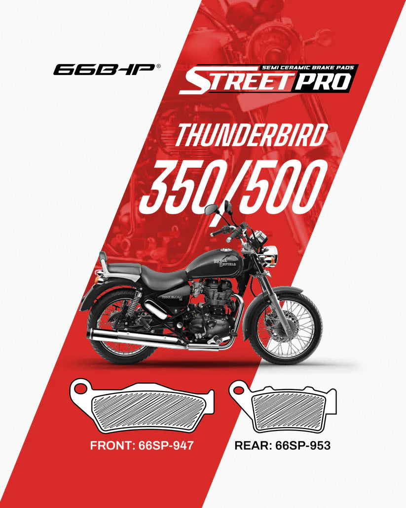 66 BHP brake pads Royal Enfield Thunderbird