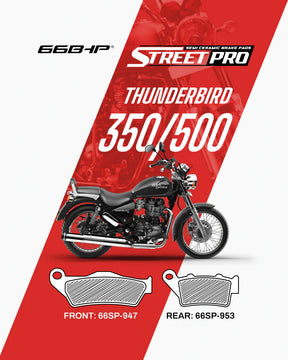 66 BHP brake pads Royal Enfield Thunderbird