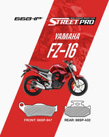 66 BHP brake pads Yamaha FZ-16