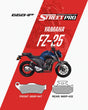 66 BHP brake pads Yamaha FZ-25