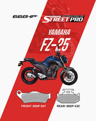 66 BHP brake pads Yamaha FZ-25