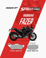 66 BHP brake pads Yamaha Fazer